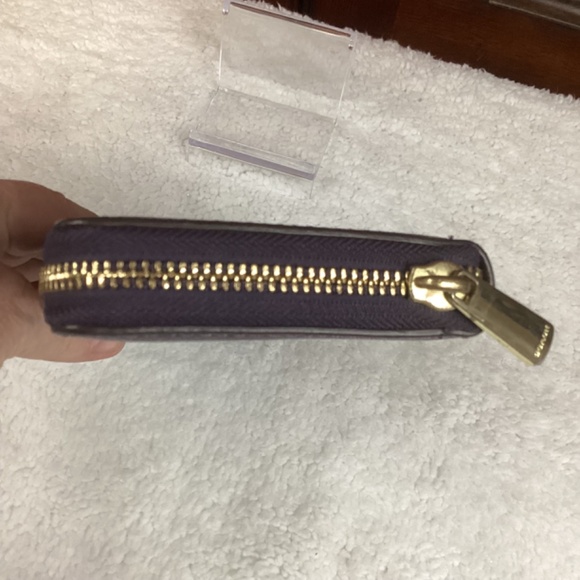 Coach Leather Zip Around Wallet - Picture 3 of 13